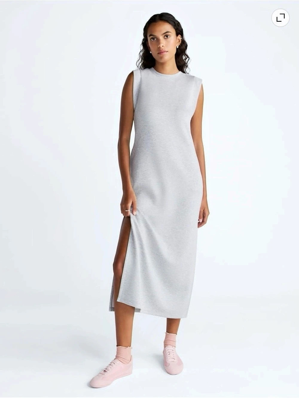 Midi Dress Gray